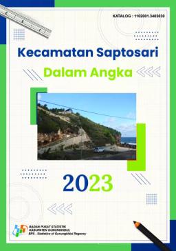 Kecamatan Saptosari Dalam Angka 2023